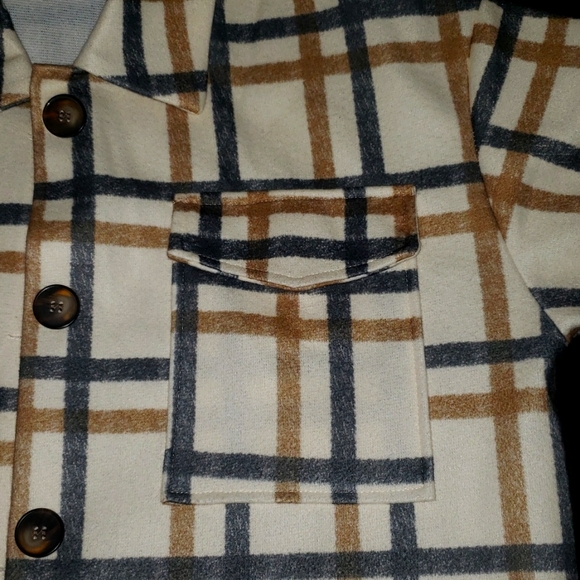 Plaid Shirt Jacket - Picture 2 of 4